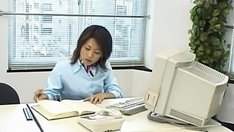 Hot Ass Japanese Girl Rina Katsura Enjoys Getting Fucked In The Office