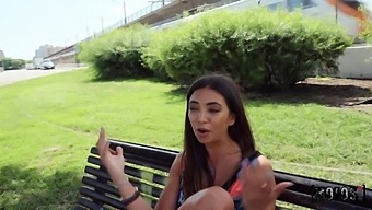 Mexican Babe Frida Sante Is Fucked Hard By Stranger In Public Place