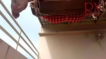 Cute Housewife Has Fun Without Panties On The Swing Slut Swings And Shows Her Perfect Pussy 2