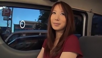 Passionate Fucking In Back Of The Van With A Cute Japanese Stranger