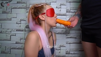 Cheated Step Sister In Fruit Game! She Liked It! Surprise!