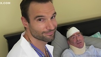 A Young Wife Sucks Doctors Cock In Front Of Her Ill Hubby In Hospital With Alex Legend And Blair Williams