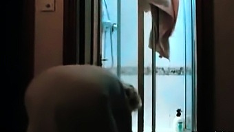 Spying On My Mom'S Loud Shower Masturbation