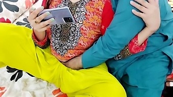 Pakistani Real Husband Wife Watching Desi Porn On Mobile Than Have Anal Sex With Clear Hot Hindi Audio
