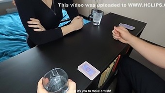 Redhead Teen Lost Sex In A Card Game But During Her Period She Will Have To Facefuck And Hard Anal