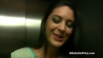 Paid Public Elevator Quickie With Latin Girl