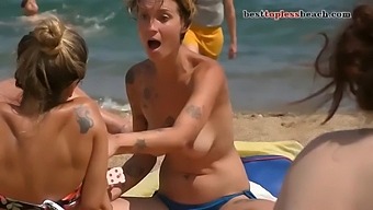 Sexy Cute Girls Topless Beach Voyeur Naked In Public