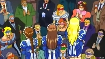 Beautiful Maids In Public Bondage - Hentai Anime Sex