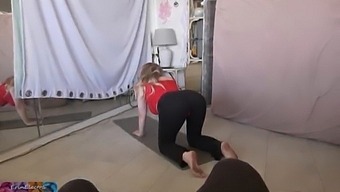Slutty Stepmom Gets Fucked Doing Yoga