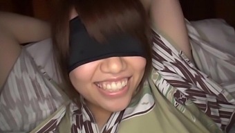 Blindfolded Asian Girl Chisa Hoshino Moans While Getting Pleasured