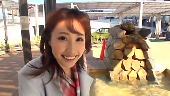 Pov Video Of Cute Japanese Ayami Shunka Sucking Dick Outdoors
