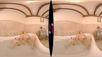 Bath Taboo - Sexy Stepsister In The Bath - Sexlikereal