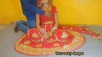 (Suhagrat 2022) Best Video Of Desi Sister-In-Law'S First Honeymoon In Hindi Voice