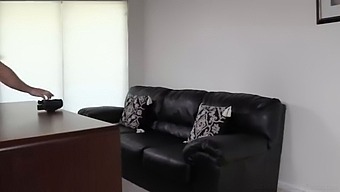 Backroomcastingcouch - Busty Blonde Tess Does Boobjob In Porn Audition