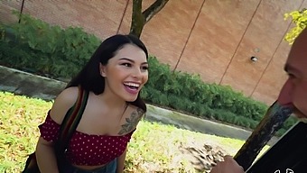 Quickie Fucking In The Van With Irresistible Reyna Delacruz
