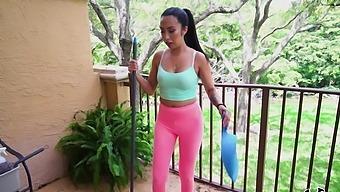 Latina Maid Paulina Ruiz Cleans The House And Gets Fucked Hard
