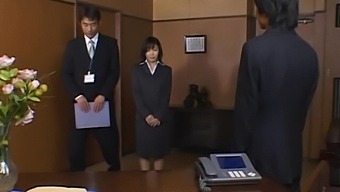 Yui Aina Moans While Being Fucked By Her Boss In The Office