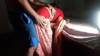 Aunty Who Is Stuck Under The Bed Was Given A Beautiful Sex In Clear Hindi Voice