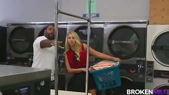 Milf Katie Morgan Takes Multiple Loads At The Laundromat