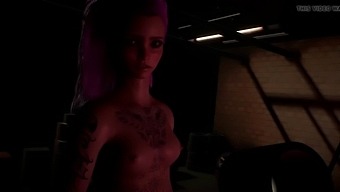 Billie In Honey - Nude Dance 3d Cgi - Wet Pussy