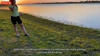 - Learn How To Fish. Stepmom Teaches Stepson To Fish And More