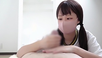 Japanese Girlfriend Gives Edging Handjob (Censored)