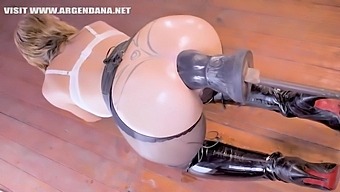Anal Slut Takes Huge Fucking Machine In The Ass