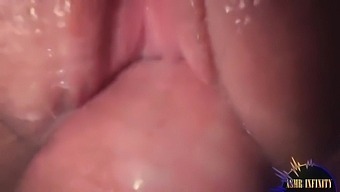 Extreme Creampie Close Up - Huge Cumshot Into Girlfriend Tight Pussy In Asmr Sex