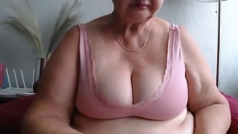 Big-Butted Granny Shows Off Her Big Tits And Big Ass