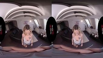 Virtual Reality Porn - A Blonde Bombshell Explores Her Limits
