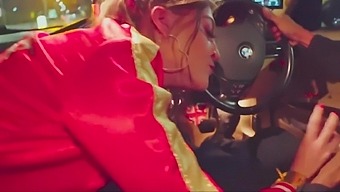Harley Quinn'S Deepthroat Skills On Display In Interracial Video