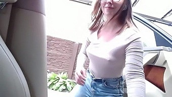 A Buxom Milf Enjoying In The Outdoors On Cam.