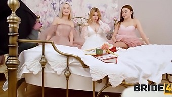 Eva Barbie, Sara Bork And Eliz Benson Transformed A Pretty Bachelorette Party Into A Filthy Orgy.