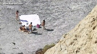 Hd Video Of A Busty Blonde'S Peeping Beach Adventure