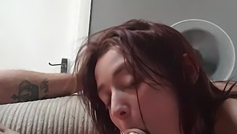 A Minuscule Redhead Ingests Cock And Got Fucked From Behind With An Stranger.