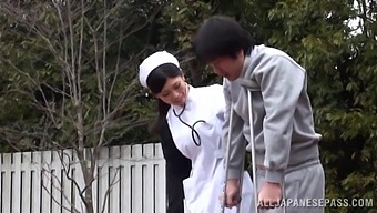 A Video Of A Attendant Fornicating A Seductive Japanese Nurse.