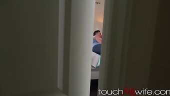 Cuckold Doesn'T Care For Sharing His Wife If He Gazes Her Exposed In The Eye During This Copulation.