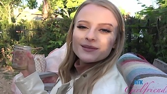 Hd Pov Video Of Blonde Paris White Getting Fingered In The Car