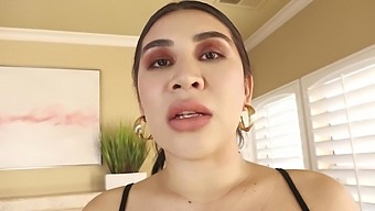 Latina Pornstar Tokyo Lynn Shows Off Her Big Natural Tits And Gets Fucked Hard