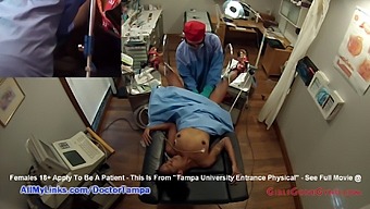 Doctor Tampa Caught Ebony Student Lotus Lain'S Gyno Exam On Spy Cam In College Video