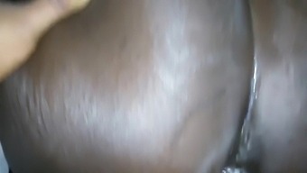 Big Ass Ebony Milf Takes A Hard Cock