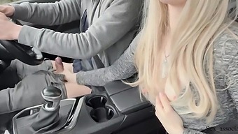 My Girlfriend Masturbates And Touches Herself While I'M Driving