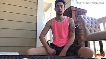 Latino Boy Cole Masturbates And Cums