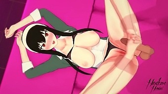 Japanese Beauty Enjoys A Hardcore Footjob And Cumshot In 3d Ashikoki Video
