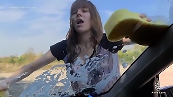 Pov Sex With A German Teen In A Carwash
