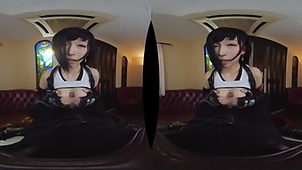 Japanese Hottie In A 3d Cosplay Video With Big Natural Tits