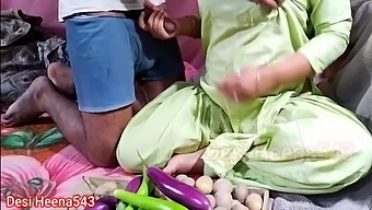 Teen With Hairy Ass Sells Vegetables In High Definition