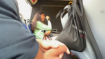 Public Bus Ride With A Busty Pornstar Who Loves Public Sex