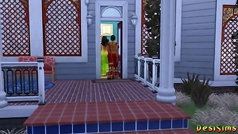 Mature Indian Milf And Young Boy In Big Natural Tits Get Titty Fucked