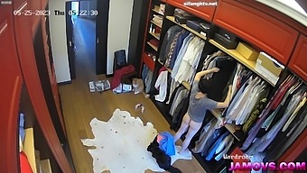 Teen (18+) Caught On Camera In A Shop